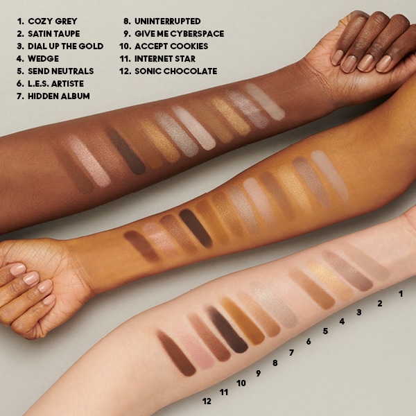 Connect In Colour Eyeshadow Palette: Unfiltered Nudes